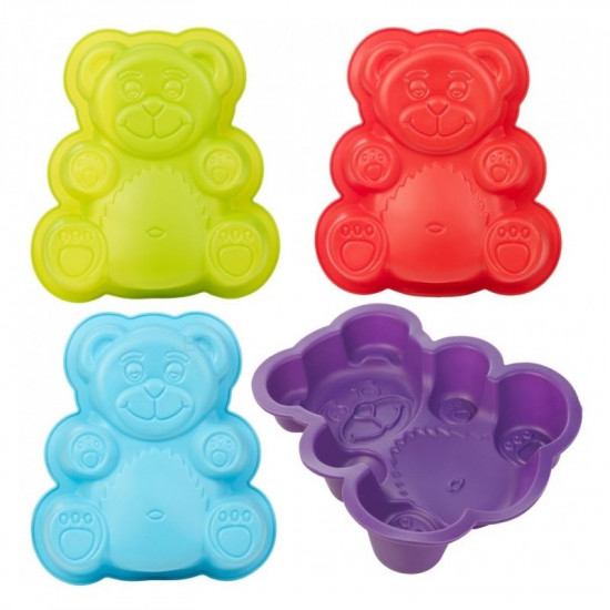 Teddy Bear Silicone Cake Mould (Random Colour)