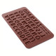 Alphabets Silicone Chocolate Mould
