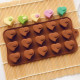 Heart Swirl Silicone Chocolate Mould