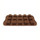 Square Design Silicone Chocolate Mould