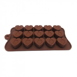 Silicone Chocolate Mould - Heart Design
