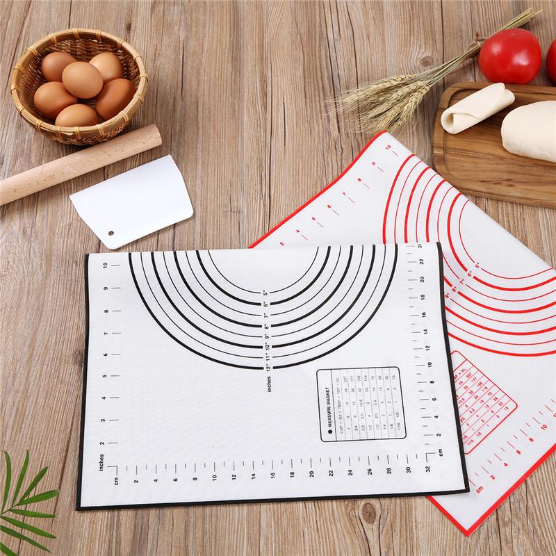Silicone Dough Kneading Mat With Measurements 40X60 Cm