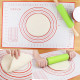 Silicone Dough Kneading Mat With Measurements - 50X70 Cm
