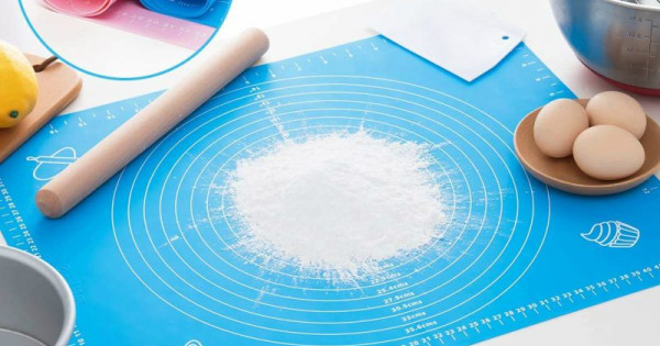 Reusable Measuring Non-Stick Dough Kneading Silicone Mat