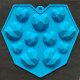 3D Pinata Heart 11 Cavity Silicone Mould