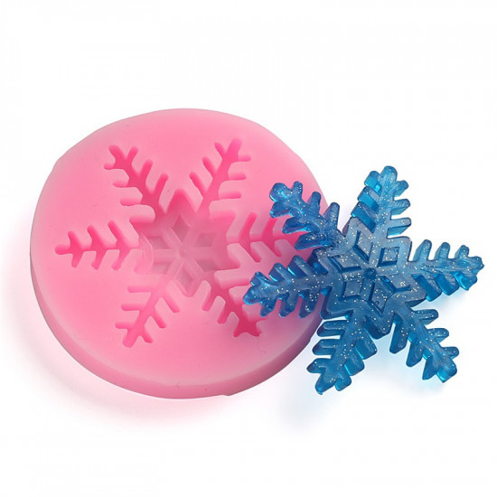 Single Snowflake Fondant Mould