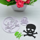 Skull Shape Fondant Cutter