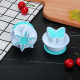 Snowflake And Butterfly Plunger Cutter Set of 2