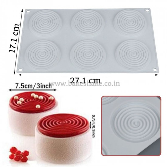 Spiral Silicone Mould