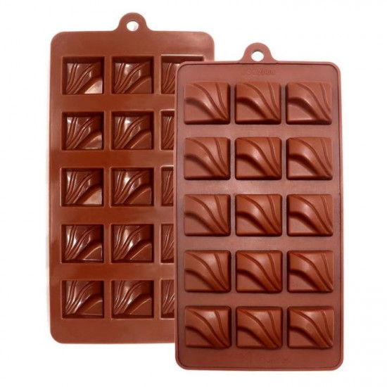 Square Silicone Chocolate Mould