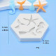 Star Fish, Sea Horse, Fish Tails Silicone Mould