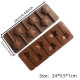 Star Shape Silicone Lollipop Mould 6 Cavity