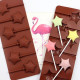 Star Shape Silicone Lollipop Mould 6 Cavity