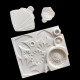 Sunflower Daisy Silicone Mould with 2 Petal Veiner Mould