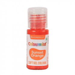 Sunset Orange Soft Gel Colour - Colourmist (20 gm)