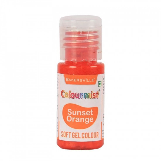 Sunset Orange Soft Gel Colour - Colourmist (20 gm)