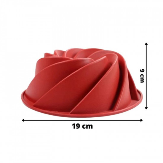 Spiral Bundt Silicone Cake Mould