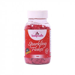 Red Sparkling Flakes - Tastycrafts