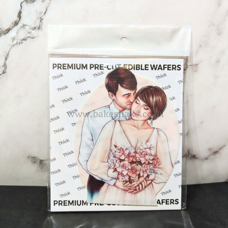 Top That 25th Silver Wedding Anniversary Cake Toppers – 24 Precut Edible Wafer Paper Rounds (Made In UK)