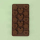 Teddy, Heart and Flower Shape Silicone Chocolate Mould