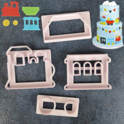 Train Fondant Cutter