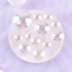 Transparent Clear Balls for Cake Decoration (12 Pcs)