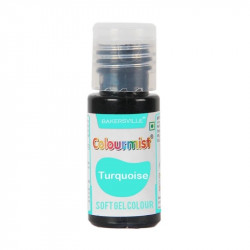 Turquoise Soft Gel Colour - Colourmist (20 gm)