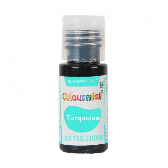 Turquoise Soft Gel Colour - Colourmist (20 gm)