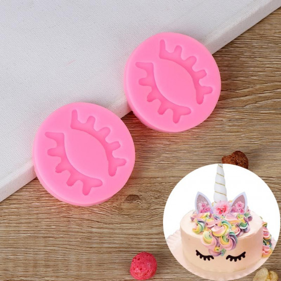 Unicorn Eyelash Fondant Mould