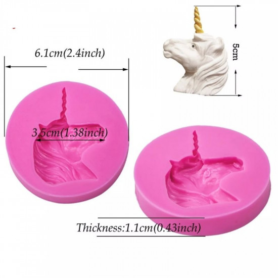 Unicorn Fondant Mould