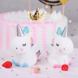 Unicorn Toy Miniature Cake Topper 1 Piece