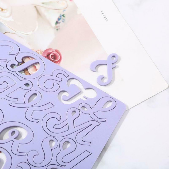 Uppercase Alphabets Acrylic DIY Stamp