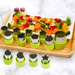 Vegetable / Fruit Cutter Set of 12 Pieces