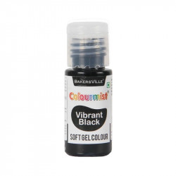 Vibrant Black Soft Gel Colour - Colourmist (20 gm)