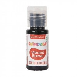 Vibrant Brown Soft Gel Colour - Colourmist (20 gm)