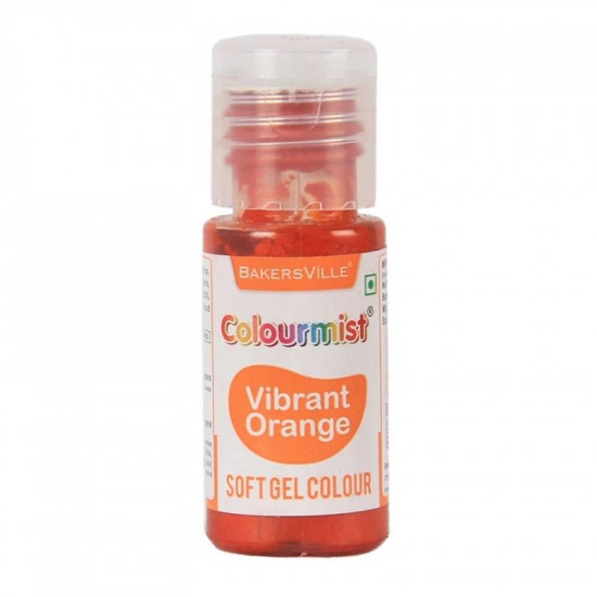 Vibrant Orange Soft Gel Colour - Colourmist (20 gm)