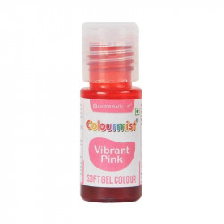 Vibrant Pink Soft Gel Colour - Colourmist (20 gm)