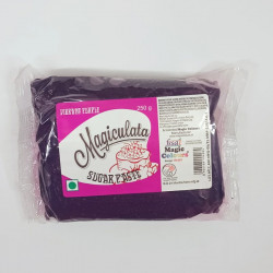 Vibrant Purple Sugar Paste (250 Gm) - Magiculata