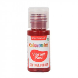 Vibrant Red Soft Gel Colour - Colourmist (20 gm)