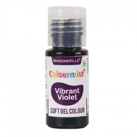 Vibrant Violet Soft Gel Colour - Colourmist (20 gm)