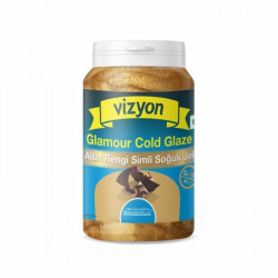 Vizyon Glamour Cold Glaze Gold (125 Gm)