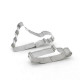 Wedding Couple Stainless Steel Cookie Cutter