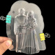 Wedding Couple 3D Polycarbonate Chocolate Mould