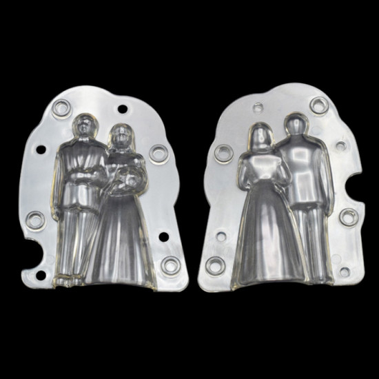 Wedding Couple 3D Polycarbonate Chocolate Mould