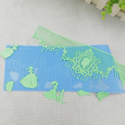 Wedding Decoration Silicone Lace Mould