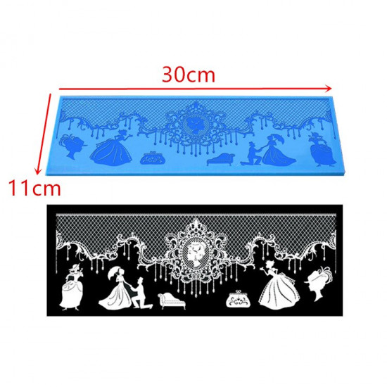 Wedding Decoration Silicone Lace Mould