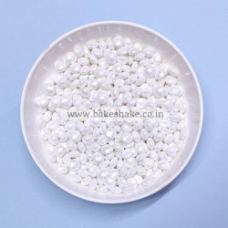 White Pearl Sprinkle Disc - 25 (250g)