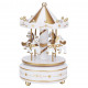 Merry Go Round Carousel Music Box Topper (Gold)