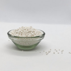 White Sugar Pearl Beads (1mm)