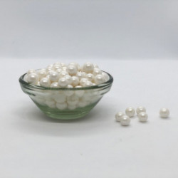 White Sugar Pearl Beads (4 mm)